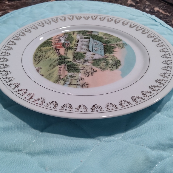 Rare VTG 70s Currier & Ives "Summer" collector's plate-8" D - Picture 7 of 9
